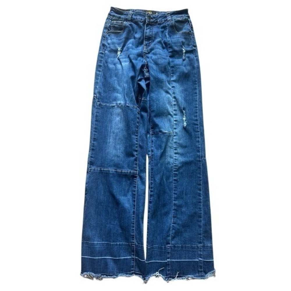 Lucky and Blessed Mid-Rise Wide Leg Long Jeans‎ size 8